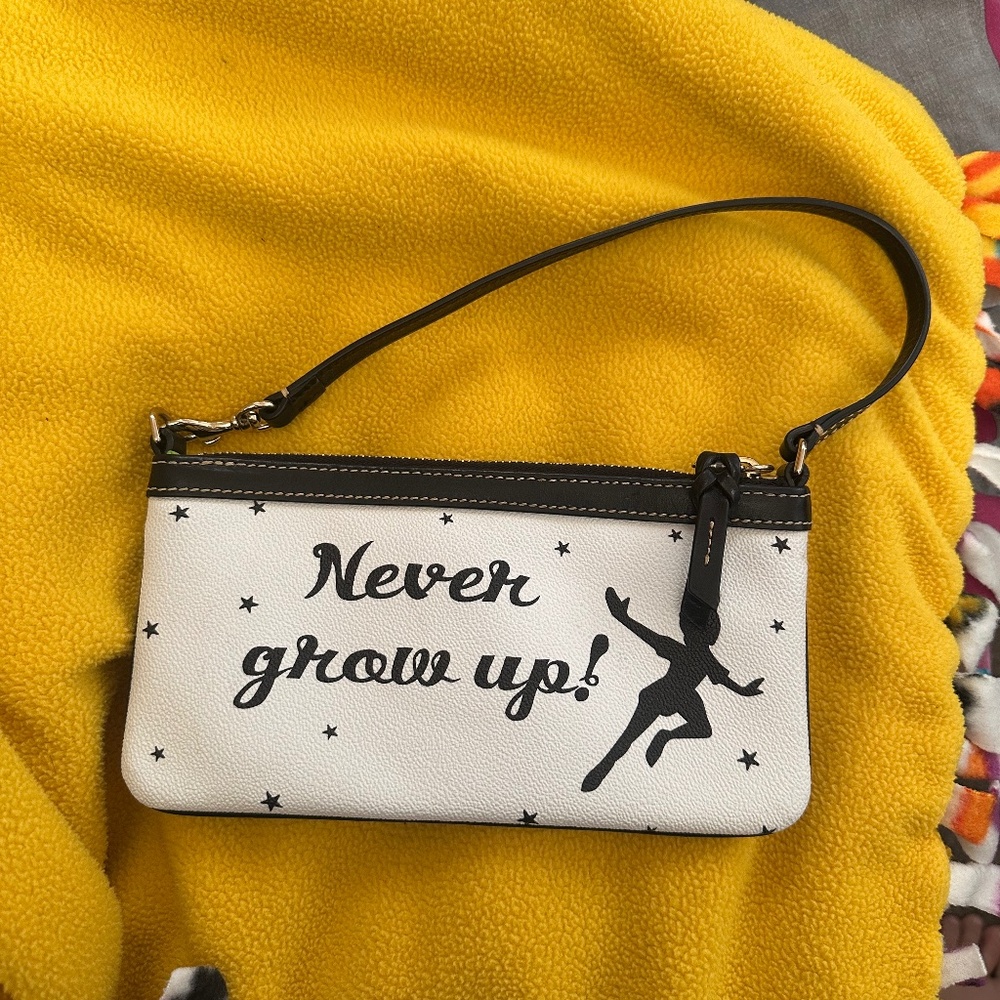Dooney and Burke Peter Pan wristlet